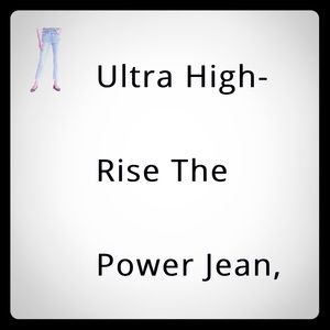 Old Navy High Rise Power Jean. Light Wash. 12.